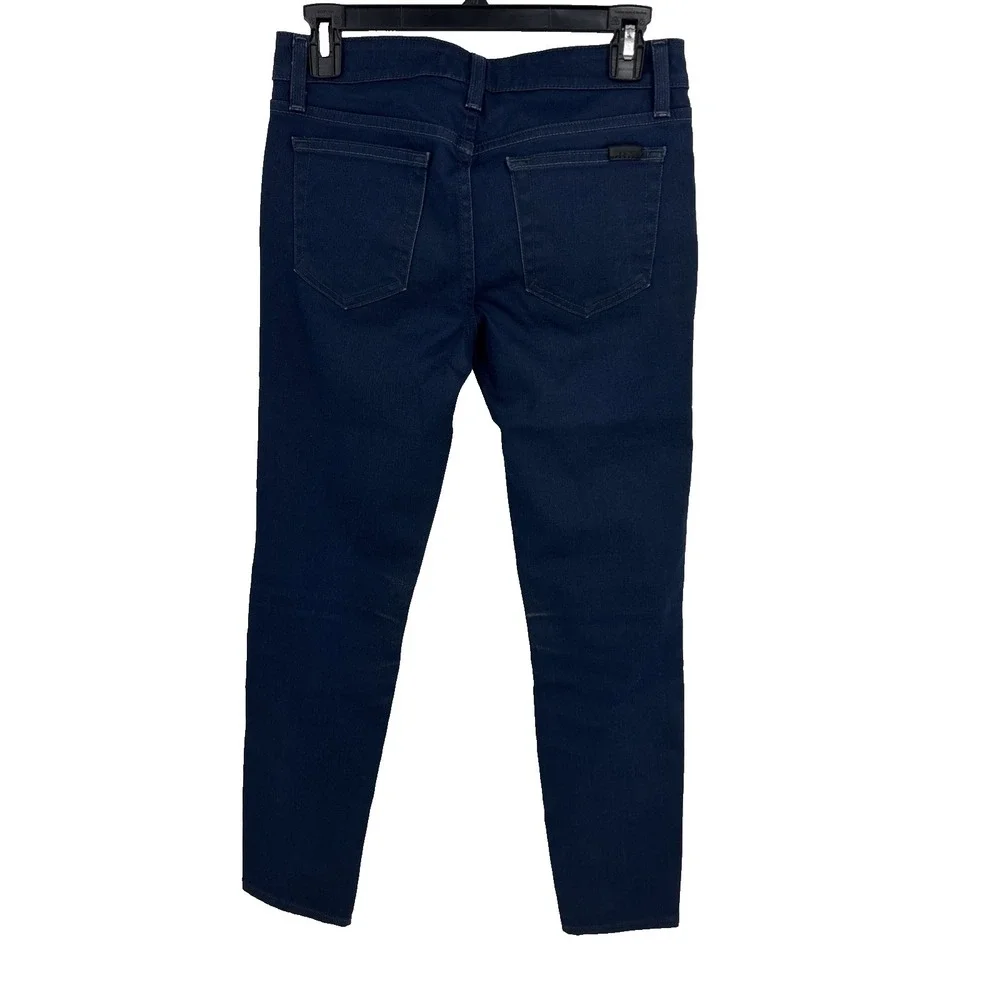 Joe's‎ Jeans High Water Saddie Skinny Jeans Size 27 Dark Blue